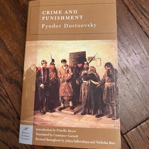 🍉Any books 2/$12 New CRIME AND PUNISHMENT by Fyodor Dostoevsky paperback book